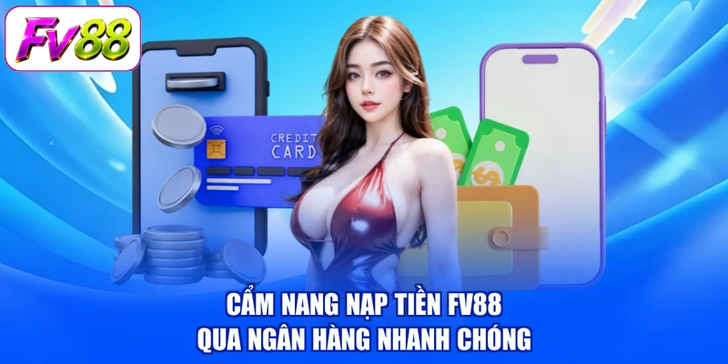 Cẩm nang nạp tiền FV88 qua ngân hàng nhanh chóng