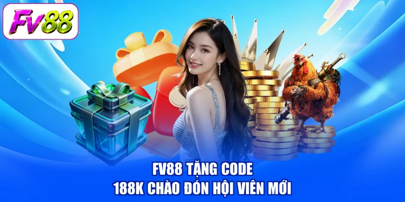 FV88 tặng code 188k chào đón hội viên mới